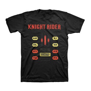 Foto 1 | Foto 1 | Camiseta Rockinstone Knight Rider Normal Cruise De Algodón De 180 G/m² - Venta Internacional.