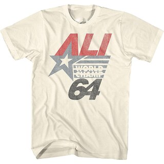 Foto 1 | Foto 1 | Camiseta Rockinstone World Champ Muhammad Ali, 180 G/m², Algodón - Venta Internacional.