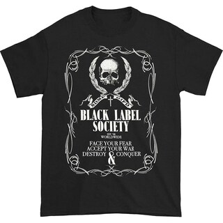 Foto 1 | Foto 1 | Camiseta Rockinstone Black Label Society Linework Crest - Venta Internacional.