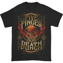 Camiseta Five Finger Death Punch 100 Proof Para Hombre - Venta Internacional.