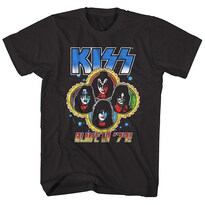 Camiseta Rockinstone Kiss Alive In 89 Tour Para Hombre - Venta Internacional.