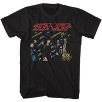 Camiseta Rockinstone Bon Jovi Eighties 100% Algodón - Venta Internacional.