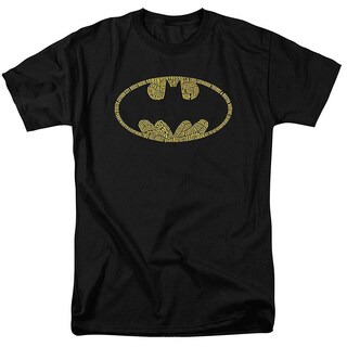 Foto 1 | Foto 1 | Camiseta Rockinstone Con Estampado De Nombres De Batman, 100% Algodón - Venta Internacional.