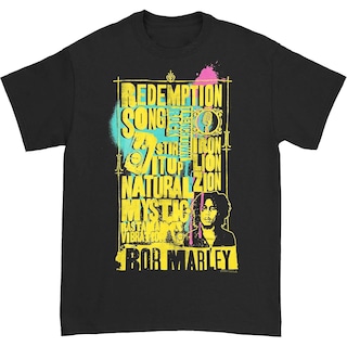 Foto 1 | Foto 1 | Camiseta Rockinstone Bob Marley Redemption Mystic Para Hombre - Venta Internacional.