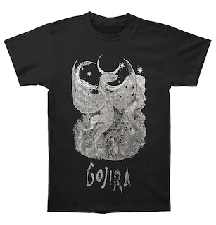 Foto 1 | Foto 1 | Camiseta Rockinstone Gojira Dragon Dwellings 180 G/m², 100% Algodón - Venta Internacional.