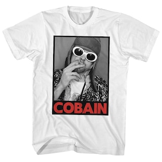 Foto 1 | Foto 1 | Camiseta Rockinstone Nirvana Cobain Smoking Portrait - Venta Internacional.