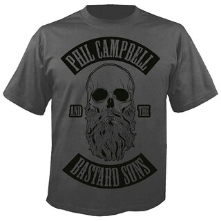 Foto 1 | Foto 1 | Camiseta Rockinstone De Phil Campbell Y The Bastard Sons Cut - Venta Internacional.