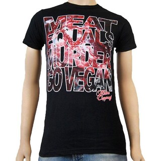 Foto 1 | Foto 1 | Camiseta Rockinstone Motive Company Meat Equals Murder - Venta Internacional.