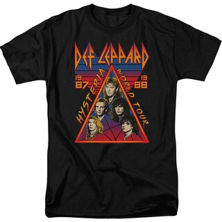 Foto 1 | Foto 1 | Camiseta Rockinstone Hysteria World Tour Def Leppard - Venta Internacional.