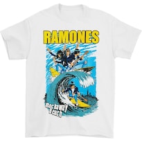 Camiseta Rockinstone Ramones Rockaway Beach 100% Algodón - Venta Internacional