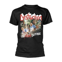 Camiseta Rockinstone Destruction Mad Butcher 100% Algodón - Venta Internacional