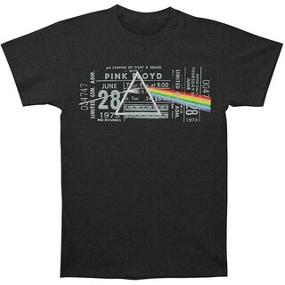Foto 1 | Foto 1 | Camiseta Rockinstone Pink Floyd Del 28 De Junio De 1973 Para Hombre - Venta Internacional.
