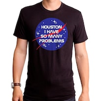 Camiseta Rockinstone Houston Tengo Tantos Problemas NASA - Venta Internacional