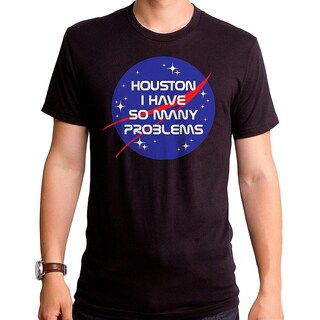Foto 1 | Foto 1 | Camiseta Rockinstone Houston Tengo Tantos Problemas NASA - Venta Internacional
