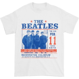 Foto 1 | Foto 1 | Camiseta Rockinstone Beatles Washington Coliseum 180 G/m² - Venta Internacional.