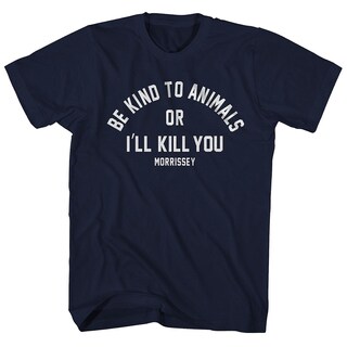Foto 1 | Foto 1 | Camiseta Rockinstone Morrissey Be Kind To Animals Para Hombre - Venta Internacional.