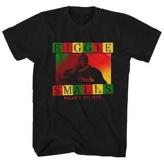 Foto 1 | Foto 1 | Camiseta Rockinstone The Notorious B.i.g. Rasta Biggie Smalls - Venta Internacional.