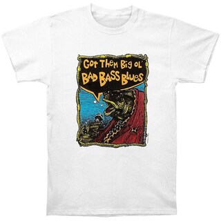 Foto 1 | Foto 1 | Camiseta Bad Bass Blues Rockinstone 100% Algodón - Venta Internacional.