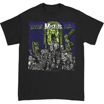 Camiseta Rockinstone Misfits Earth A.D. 100% Algodón - Venta Internacional