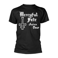 Camiseta Rockinstone Mercyful Fate Satan Tour 1982 Para Hombre - Venta Internacional.