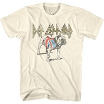 Camiseta Bulldog Def Leppard Rockinstone 100% Algodón - Venta Internacional.