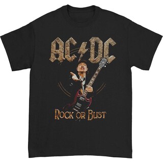 Foto 1 | Foto 1 | Camiseta Rockinstone Ac/dc Angus Rock Or Bust Para Hombre - Venta Internacional.