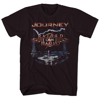 Foto 1 | Foto 1 | Camiseta Rockinstone Journey Raised On The Radio Album Portada - Venta Internacional.