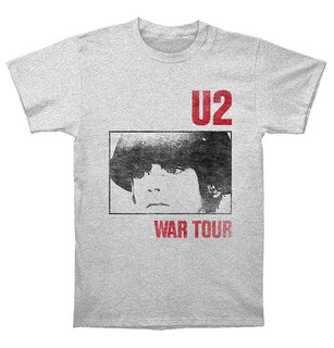 Foto 1 | Foto 1 | Camiseta Rockinstone U2 War Tour Gris Para Hombre - Venta Internacional.