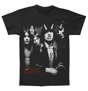 Foto 1 | Foto 1 | Camiseta Rockinstone Acdc Highway Group 100% Algodón - Venta Internacional