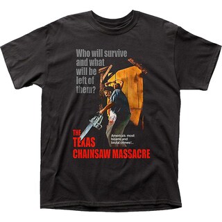 Foto 1 | Foto 1 | Camiseta Rockinstone Poster Texas Chainsaw Massacre - Venta Internacional.