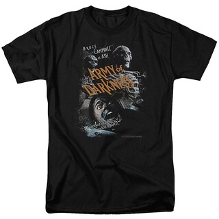 Foto 1 | Foto 1 | Camiseta Con Estampado De Póster De La Película Rockinstone Army Of Darkness - Venta Internacional.