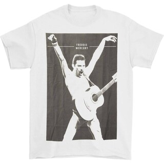 Foto 1 | Foto 1 | Camiseta Rockinstone Queen Freddie & Guitar 100% Algodón - Venta Internacional.