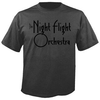 Foto 1 | Foto 1 | Camiseta Rockinstone Con El Logotipo De The Night Flight Orchestra, 180 G/m² - Venta Internacional.