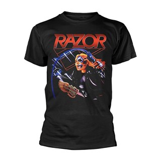 Foto 1 | Foto 1 | Camiseta Rockinstone Razor Evil Invaders 180 G/m² 100% Algodón - Venta Internacional.