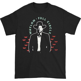 Foto 1 | Foto 1 | Camiseta Rockinstone Waylon Jennings Full Circle Para Hombre - Venta Internacional.