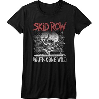 Foto 1 | Foto 1 | Camiseta Rockinstone Junior Graffiti Skid Row 100% Algodón - Venta Internacional.