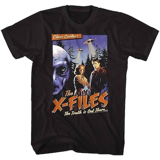 Foto 1 | Foto 1 | Camiseta Rockinstone Xfiles Old Movie Poster 180 G/m², 100% Algodón - Venta Internacional.