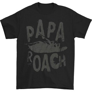 Foto 1 | Foto 1 | Camiseta Rockinstone Papa Roach Classic Logo Para Hombre - Venta Internacional.