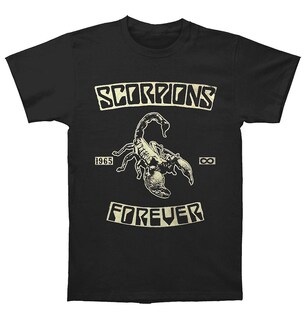 Foto 1 | Foto 1 | Camiseta Rockinstone Scorpions Forever 100% Algodón - Venta Internacional.