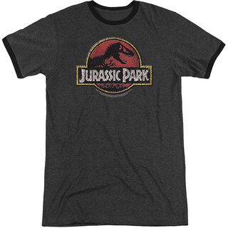 Foto 1 | Foto 1 | Camiseta Rockinstone Jurassic Park Stone Logo Para Adulto - Venta Internacional.