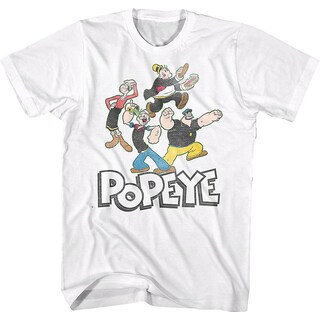 Foto 1 | Foto 1 | Camiseta Rockinstone Characters Popeye 100% Algodón - Venta Internacional
