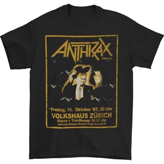 Foto 1 | Foto 1 | Camiseta Rockinstone Anthrax Among The Living Para Hombre - Venta Internacional.