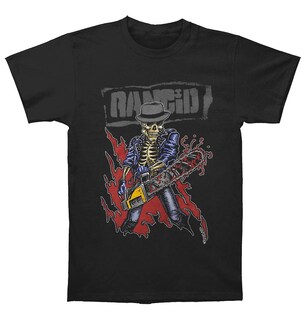 Foto 1 | Foto 1 | Camiseta Rockinstone Rancid Chainsaw Skele-tim Para Hombre - Venta Internacional.