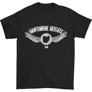 Foto 1 | Foto 1 | Camiseta Rockinstone Hawthorne Heights Wings Para Hombre - Venta Internacional.