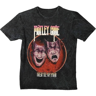 Foto 1 | Foto 1 | Camiseta Rockinstone Motley Crue Theatre Of Pain Puff Paint - Venta Internacional.