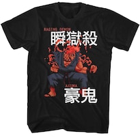 Camiseta Rockinstone Street Fighter Akuma 100% Algodón - Venta Internacional.