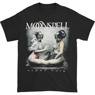 Foto 1 | Foto 1 | Camiseta Rockinstone Moonspell Alpha Noir 180 G/m² 100% Algodón - Venta Internacional.