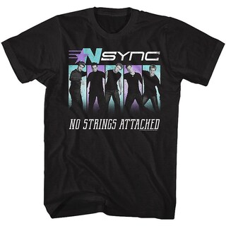 Foto 1 | Foto 1 | Camiseta Rockinstone Nsync Azul Púrpura 180 G/m² 100% Algodón - Venta Internacional.