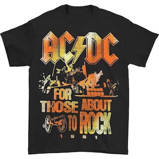 Foto 1 | Foto 1 | Camiseta Rockinstone Ac/dc Those About To Rock 180 G/m² - Venta Internacional.