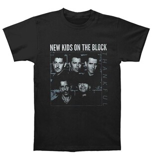Foto 1 | Foto 1 | Camiseta Rockinstone New Kids On The Block Thankful For Kids - Venta Internacional.